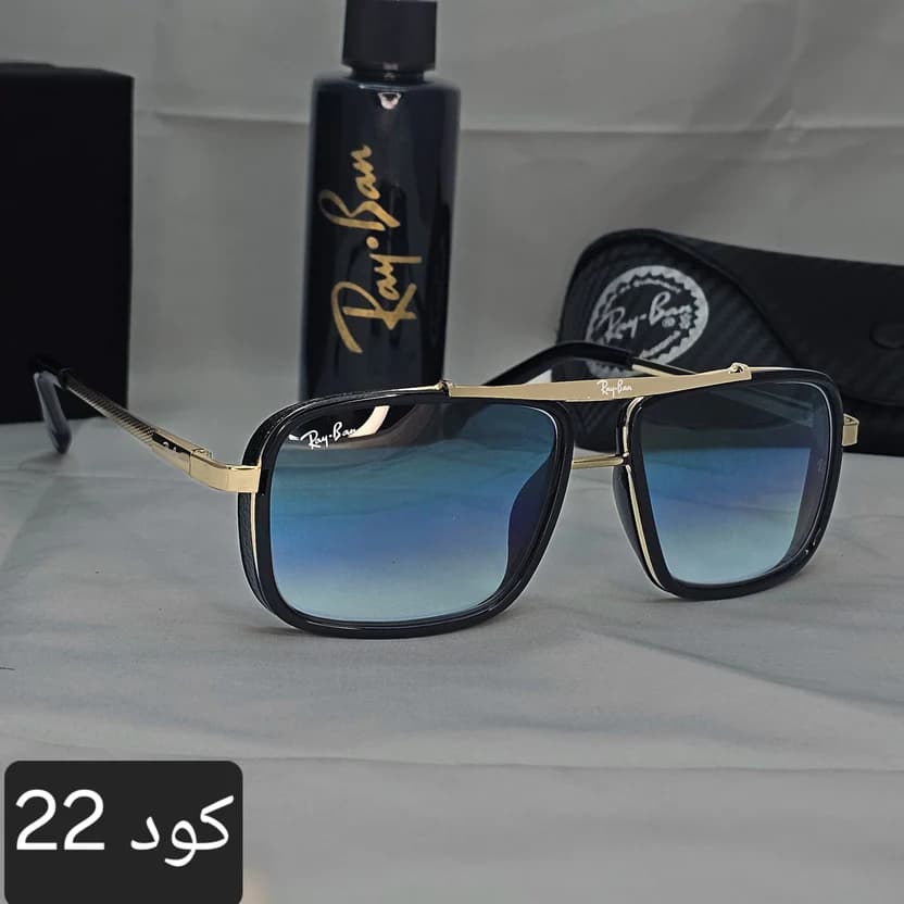 نظارة ريبان مستطيلة 2026 - ZILLنظارة شمس بعدسات زجاج او بلورايز من اختيارك بتوفرلك حماية من اشعة الشمس وكمان شياكة ملهاش حدود بتيجي بالعلبة وجراب وكتالوج ومنديل وعبوة لتنظيف العدسات